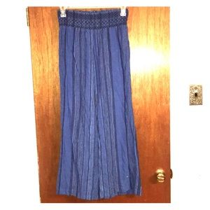 Indigo Rein Striped Flowy Pants